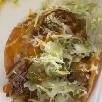 Taco Express - Beef tostada - Tacos Near Me - Colorado Springs, Colorado Taco Express - Beef tostada - Tacos Near Me - Colorado Springs, Colorado