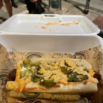 Dat Dog - Chipotle Veg Hotdog - Hot Dogs Near Me - New Orleans, Louisiana