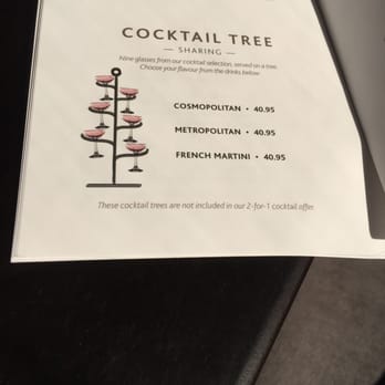 The Slug & Lettuce - Cocktail sharing tree! - Pubs Near Me - Glasgow, GLG