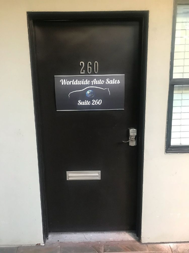 WORLDWIDE AUTO SALES Updated September 2024 3275 Stevens Creek Blvd