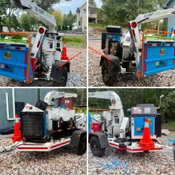 Family Roots Land Services - Little refresh on the chipper! looking clean!