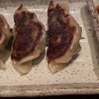Zuma - gindara to ebi no gyoza (Prawn & black cod dumplings) - Japanese Near Me - Miami, Florida Zuma - gindara to ebi no gyoza (Prawn & black cod dumplings) - Japanese Near Me - Miami, Florida