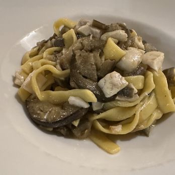 AI Fienaroli - FETT SPIGOLA Fettuccine egg pasta with sea bass, eggplants, and basil - Roman Near Me - Rome, RM AI Fienaroli - FETT SPIGOLA Fettuccine egg pasta with sea bass, eggplants, and basil - Roman Near Me - Rome, RM