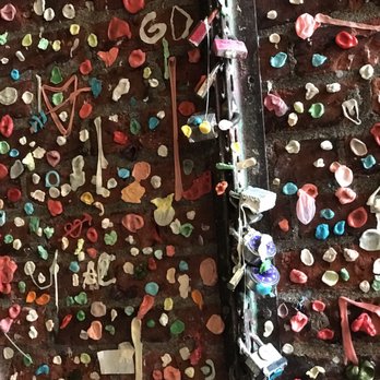 The Gum Wall - Local Flavor Near Me - Seattle, Washington