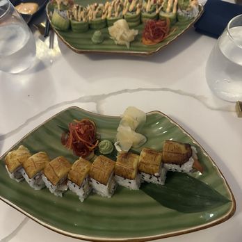 Mamasushi Little Italy - Bottom: mama sushi roll (recommend if you like bacon) Top: Mexicano (overall, Yum. Highly recommend.) - Sushi Bars Near Me - Bronx, New York Mamasushi Little Italy - Bottom: mama sushi roll (recommend if you like bacon) Top: Mexicano (overall, Yum. Highly recommend.) - Sushi Bars Near Me - Bronx, New York