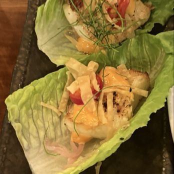 220 Merrill - Miso sea bass wraps - New American Near Me - Birmingham, Michigan