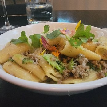 Twenty Eight - Pasta dish-Sausage and broccoli Rigatoni. - Steakhouses Near Me - Irvine, California Twenty Eight - Pasta dish-Sausage and broccoli Rigatoni. - Steakhouses Near Me - Irvine, California