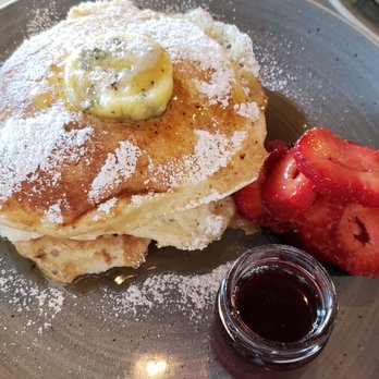 Social Brew Cafe - Ricotta hotcakes - Cafes Near Me - Pyrmont, NSW Social Brew Cafe - Ricotta hotcakes - Cafes Near Me - Pyrmont, NSW