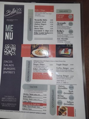 Menu photo 2 Bella’s Fusion New York, NY