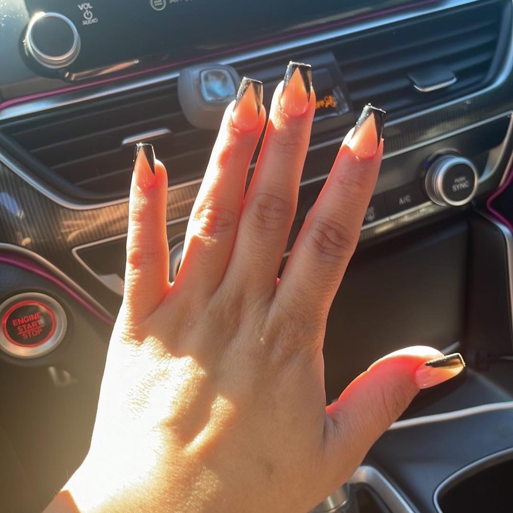 Red Persimmon Nails Spa - Full acrylic set - Nail Salons Near Me - Beaumont, California Red Persimmon Nails Spa - Full acrylic set - Nail Salons Near Me - Beaumont, California