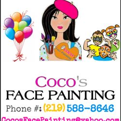 Coco's Face Painting & Balloon Twisting - BOOK us for your next Event now!!! VISIT:  www.Facebook.com/CocosFacePainting