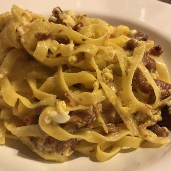 Grano Pasta Bar - Carbonara fettuccine - Italian Near Me - Baltimore, Maryland