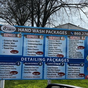 D-Hand Car Wash - Hand wash packages & Detailing packages - Auto Detailing Near Me - Southington, Connecticut D-Hand Car Wash - Hand wash packages & Detailing packages - Auto Detailing Near Me - Southington, Connecticut
