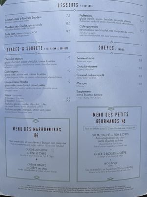 Menu photo 2 Café des Marronniers Paris, 75