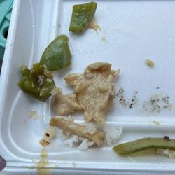 House of Lu - Chicken that was left in my remade veggies