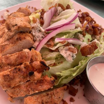 The Landing Restaurant - Wedge Salad with Chicken - New American Near Me - New Hope, Pennsylvania The Landing Restaurant - Wedge Salad with Chicken - New American Near Me - New Hope, Pennsylvania