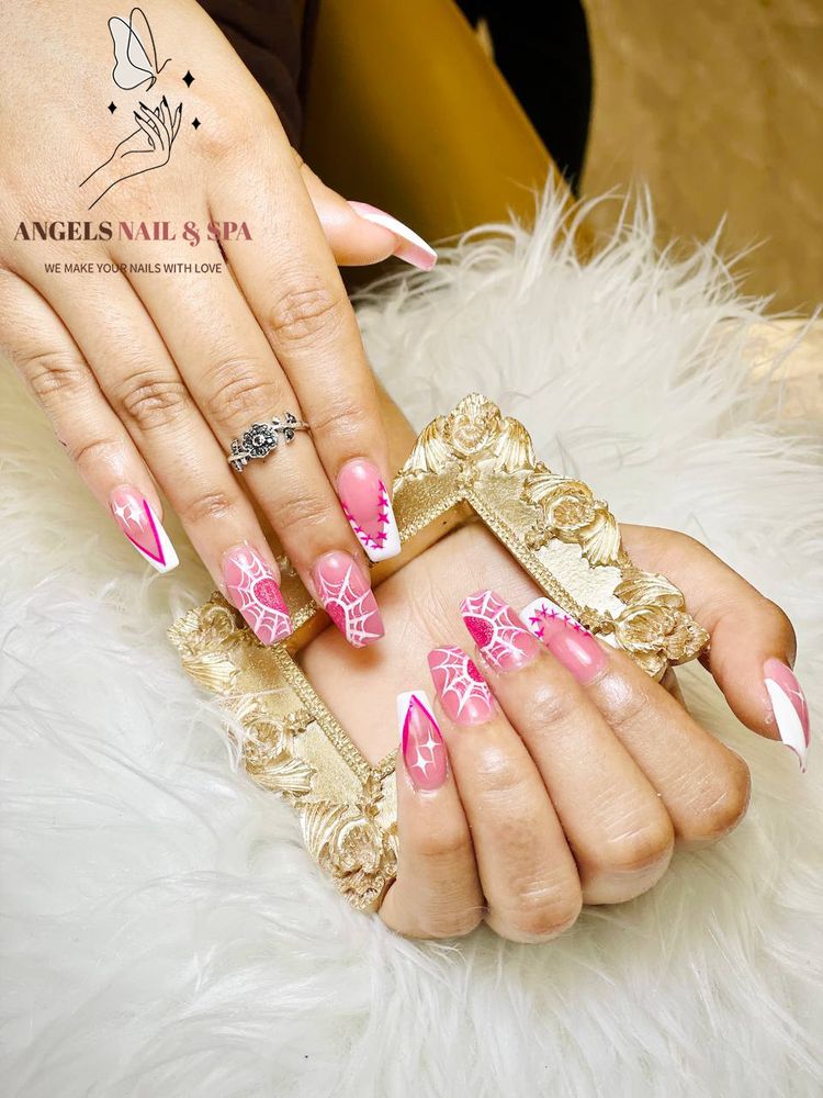 Angels Nail & Spa Logo