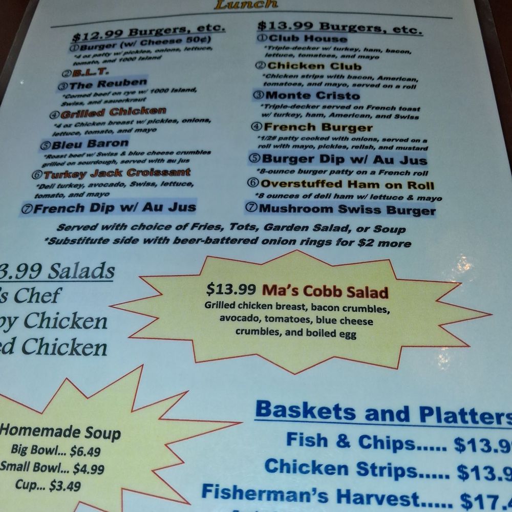 Ma's Place Restaurant - Menu - Breakfast & Brunch Near Me - Puyallup, Washington Ma's Place Restaurant - Menu - Breakfast & Brunch Near Me - Puyallup, Washington