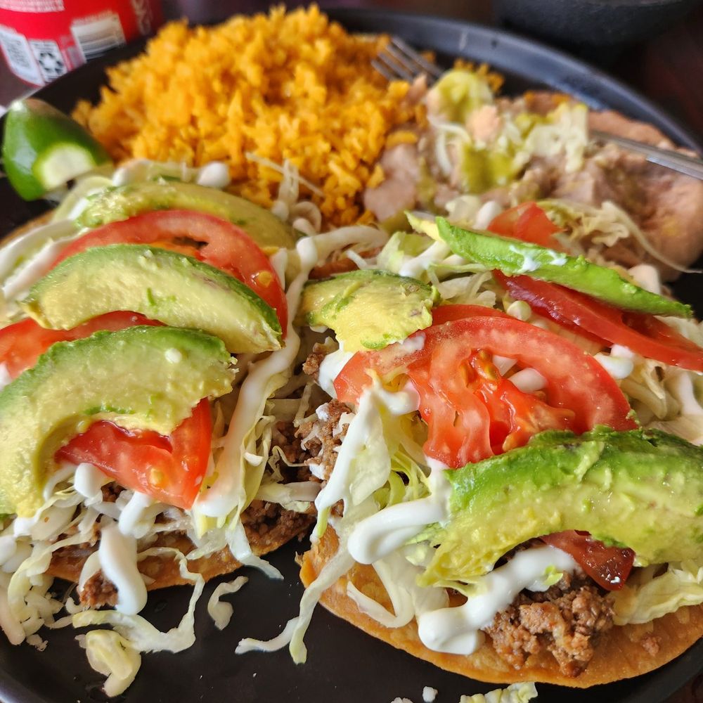 El Taco Feliz - Tostadas with ground beef. - Mexican Near Me - Butler, Wisconsin El Taco Feliz - Tostadas with ground beef. - Mexican Near Me - Butler, Wisconsin