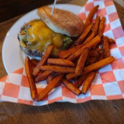 21 Burgers & Wings - Philly Cheese Steak Burger