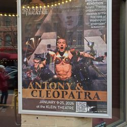 Synetic Theater - Outside poster.