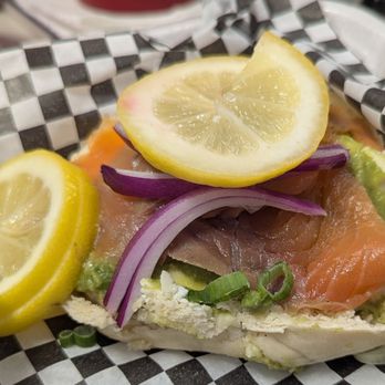 Hope’s Brunch House - Lox n' Bagel (actually half since I had already eaten the first half) - Coffee & Tea Near Me - Phoenix, Arizona