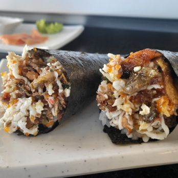 Sushi Bro’s - Hopey hand roll. One of my absolute favorites and I am usually not a fan of hand rolls! - Japanese Near Me - Boise, Idaho Sushi Bro’s - Hopey hand roll. One of my absolute favorites and I am usually not a fan of hand rolls! - Japanese Near Me - Boise, Idaho