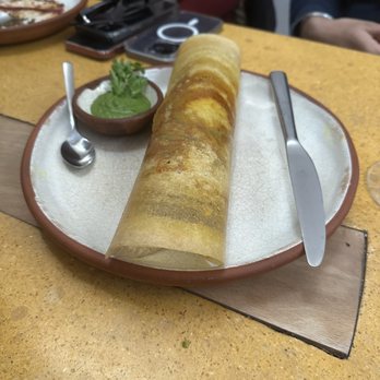 Mari Gold - Dosa with surprise filling! - Restaurants Near Me - México, D.F., DIF