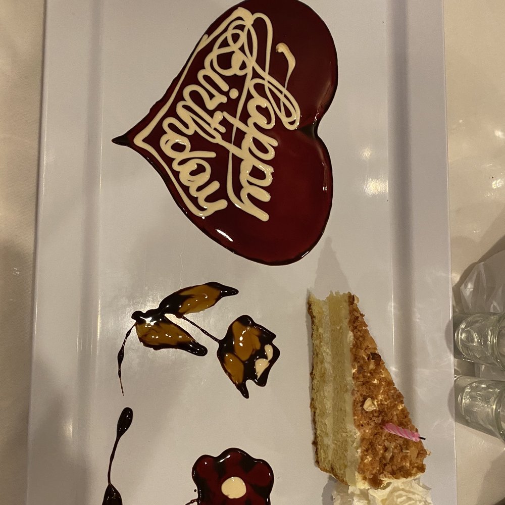 Bellissimo - a piece of cake on a plate - Italian Near Me - Montvale, New Jersey