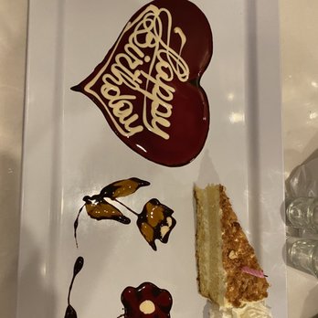 Bellissimo - a piece of cake on a plate - Italian Near Me - Montvale, New Jersey