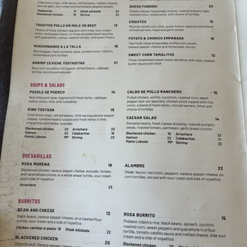 Taco Rosa - Menu - Mexican Near Me - Irvine, California Taco Rosa - Menu - Mexican Near Me - Irvine, California