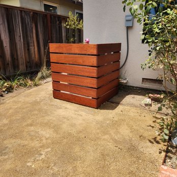 Sunnyvale Fence and Deck - AC unit enclosure, Horizontal Fence - Fences & Gates Near Me - Sunnyvale, California Sunnyvale Fence and Deck - AC unit enclosure, Horizontal Fence - Fences & Gates Near Me - Sunnyvale, California