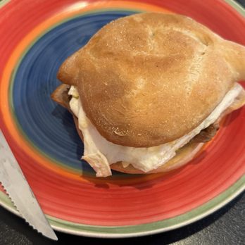 The Gathering Diner - Egg sandwich on a Portuguese roll - Breakfast & Brunch Near Me - Central Manchester, Connecticut The Gathering Diner - Egg sandwich on a Portuguese roll - Breakfast & Brunch Near Me - Central Manchester, Connecticut