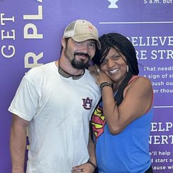 Anytime Fitness - One of our trainers, Tiffiney and her client