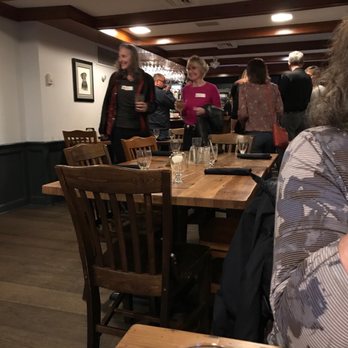 Morgan House - People queued up at the bar - New American Near Me - Lee, Massachusetts