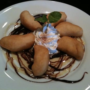 Sweet Ginger - Asian donuts w/ sweet milk sauce and chocolate sauce - Asian Fusion Near Me - Vienna, Virginia Sweet Ginger - Asian donuts w/ sweet milk sauce and chocolate sauce - Asian Fusion Near Me - Vienna, Virginia