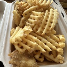 Waffle fries Waffle fries
