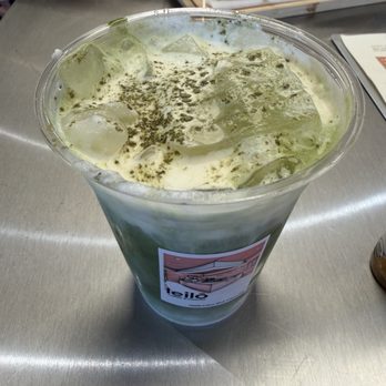 Leilo Coffee - Snow iced Matcha - Coffee & Tea Near Me - Culver City, California