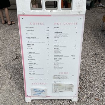 Flitch Coffee - Menu - Coffee & Tea Near Me - Austin, Texas