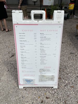 Menu photo 3 Flitch Coffee Austin, TX