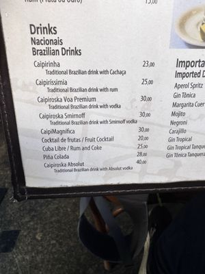 Menu photo 1 Garota de Ipanema Rio de Janeiro, RJ Menu photo 1 Garota de Ipanema Rio de Janeiro, RJ