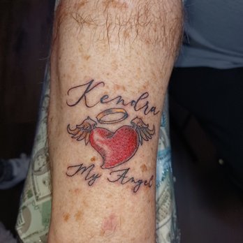 717 Tattoo - Dad will cherish this tattoo forever. At 76 this is his first. Thank you Christopher. - Tattoo Near Me - Harrisburg, Pennsylvania