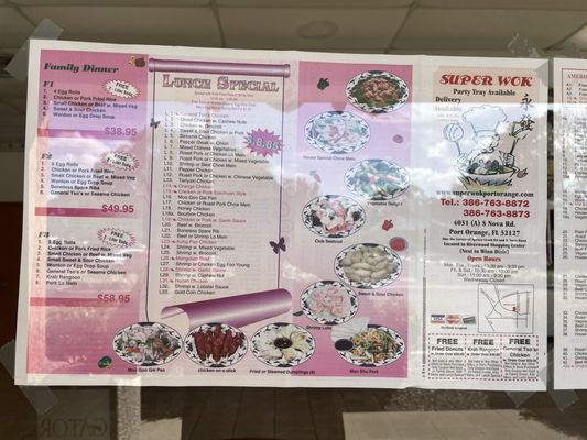 Menu photo 2 Super Wok Port Orange, FL