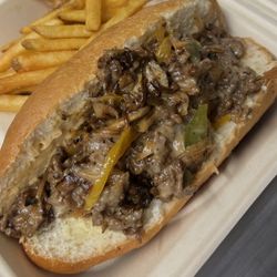 Bark & Bite Express - Cheesesteak Sandwich