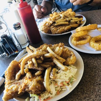 C-Lovers Fish & Chips - two plates of food - Fish & Chips Near Me - West Vancouver, British Columbia
