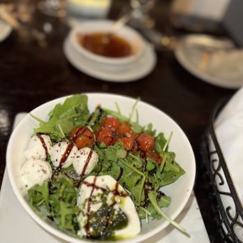 Cafe Luna - Blistered Tomato Caprese - Italian Near Me - San Diego, California Cafe Luna - Blistered Tomato Caprese - Italian Near Me - San Diego, California