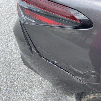 Enterprise Rent-A-Car - This is the "totaled car" the one that can't be driven.. that minor dent is all it was - Car Rental Near Me - Bristol, Tennessee