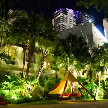 Miami Landscape Lighting - DORCHESTER HOTEL, MIAMI BEACH. LED LANDSCAPE LIGHTING. - Electricians Near Me - Miami, Florida Miami Landscape Lighting - DORCHESTER HOTEL, MIAMI BEACH. LED LANDSCAPE LIGHTING. - Electricians Near Me - Miami, Florida