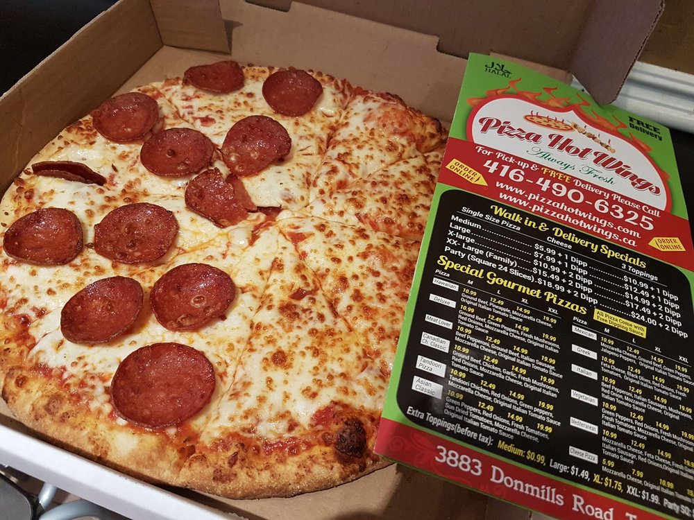 Pizza Hot Wings Chicken Wings 3883 Don Mills Road, Toronto, ON