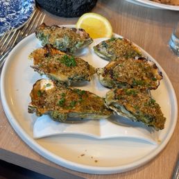 Oysters Rockefeller